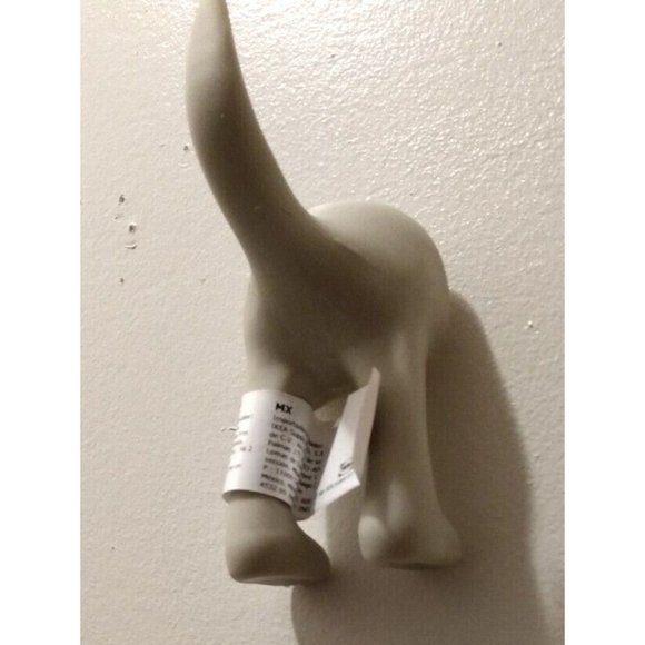 NEW 3 Ikea Beige BASTIS Dog Tail Wall Hanger Hook Hat Coat Leash Keys  NWT - Picture 7 of 10